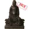 Bronze statue of civil servants from the Qing Dynasty