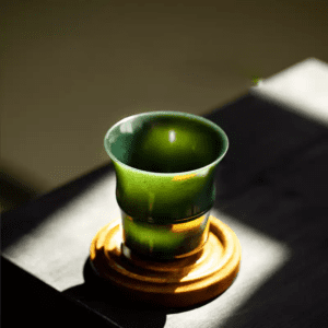 Handcrafted Premium Hetian Jade Bamboo Tea Cup Luxurious Gift for Tea Lovers1