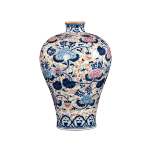 Jingdezhen Blue and White Porcelain High-End Vase - Elegant Decorative Piece