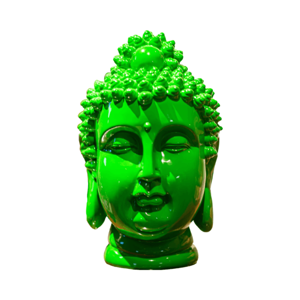 large buddha head statue home or office decoration ideas