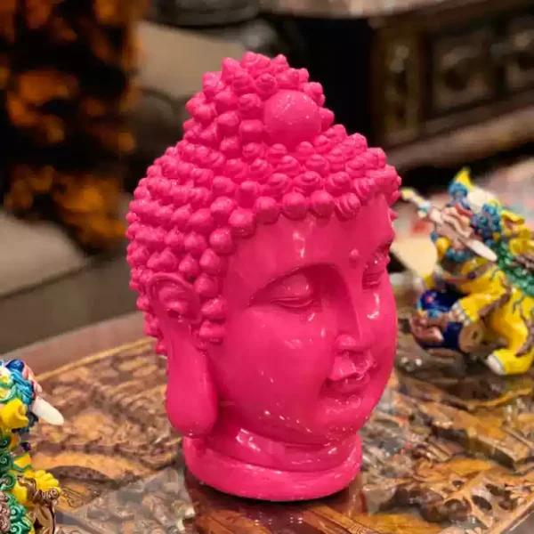 large buddha head statue home or office decoration ideas