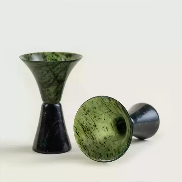 Fine grape wine luminous jade cup - shot cup liquor cup